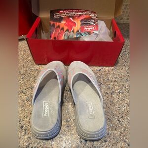 PROPET WST001 Travelactiv Ft WOMEN'S Black Flip Flop WATER FRIENDLY Sandal 5M